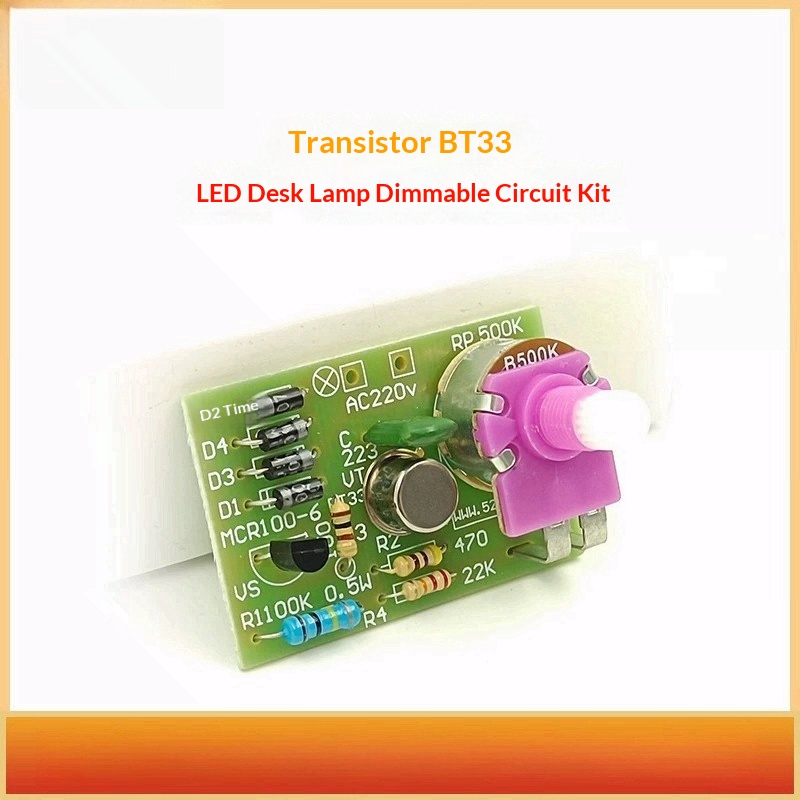 Diy Electronics Desk - Kit sirkuit lampu meja BT33 yang