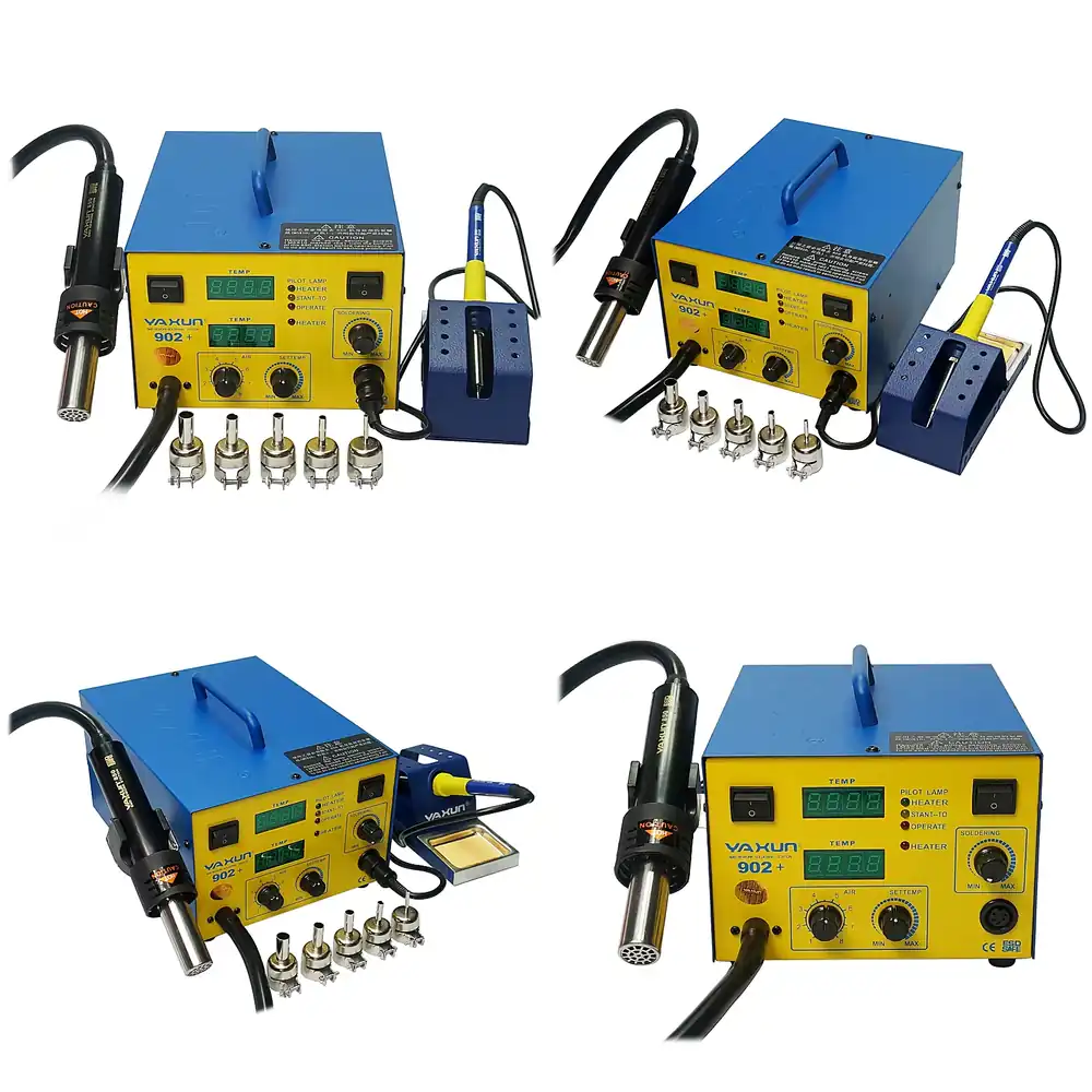 Hot Air Rework Station - YAXUN YX-902D+ Stasiun Rework BGA Digital