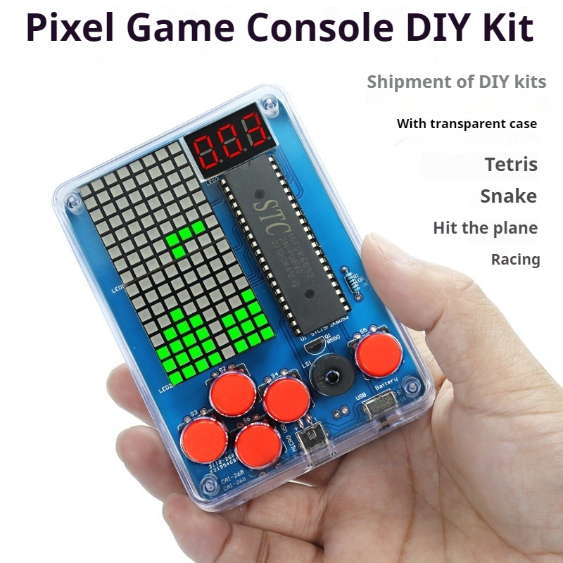 Diy Electronics Com - Kit Produksi Mesin Game Pixel, 51