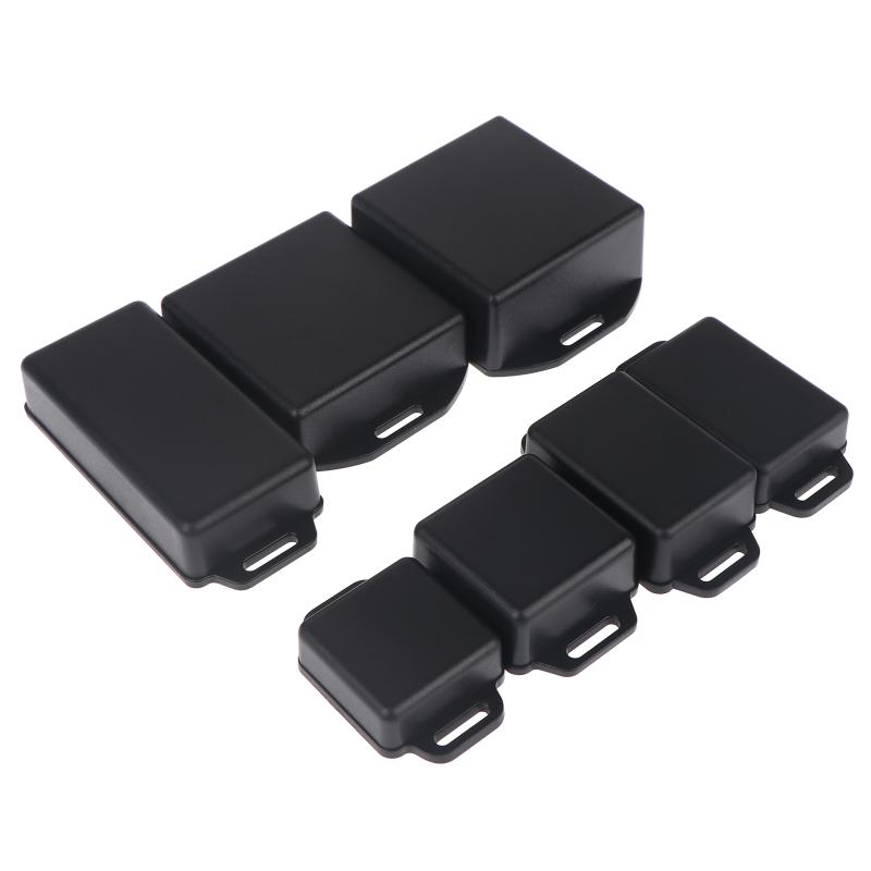 Diy In Electronics - Set Kotak Proyek Elektronik Plastik Hitam