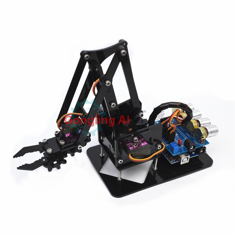 Diy Robot Electronics Kit - Kit Lengan Robot STEM 4 DOF
