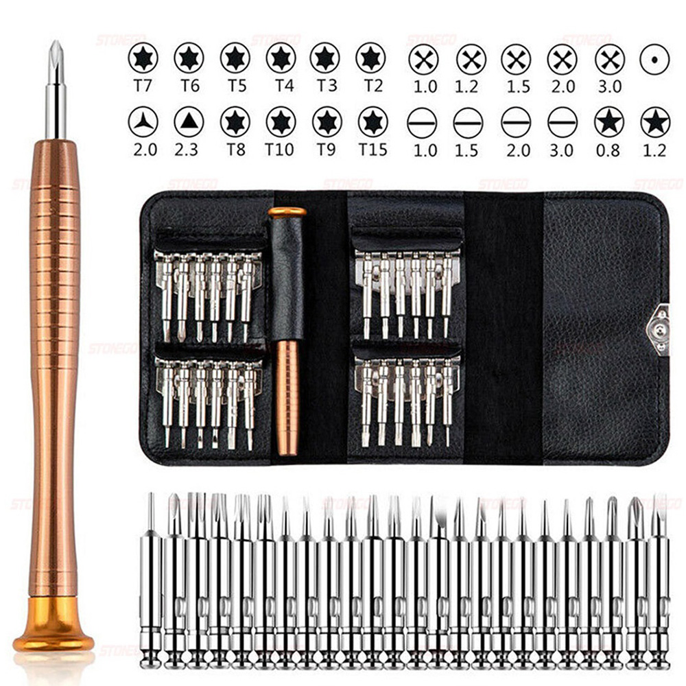 Diy Home Electronics Projects - Set Obeng Presisi 25 in 1,