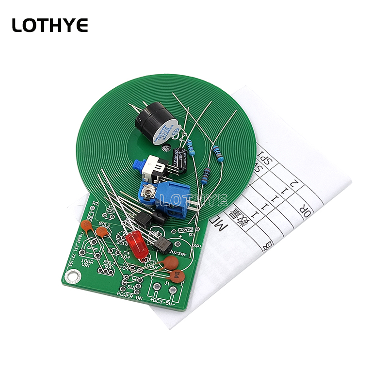 Diy Home Electronics Projects - DC 3V-5V Kit Detektor Logam DIY