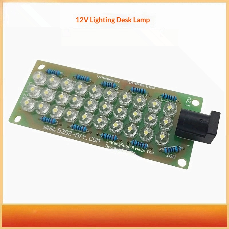 Diy Electronics Desk - Lampu meja 12V kit DIY elektronik,