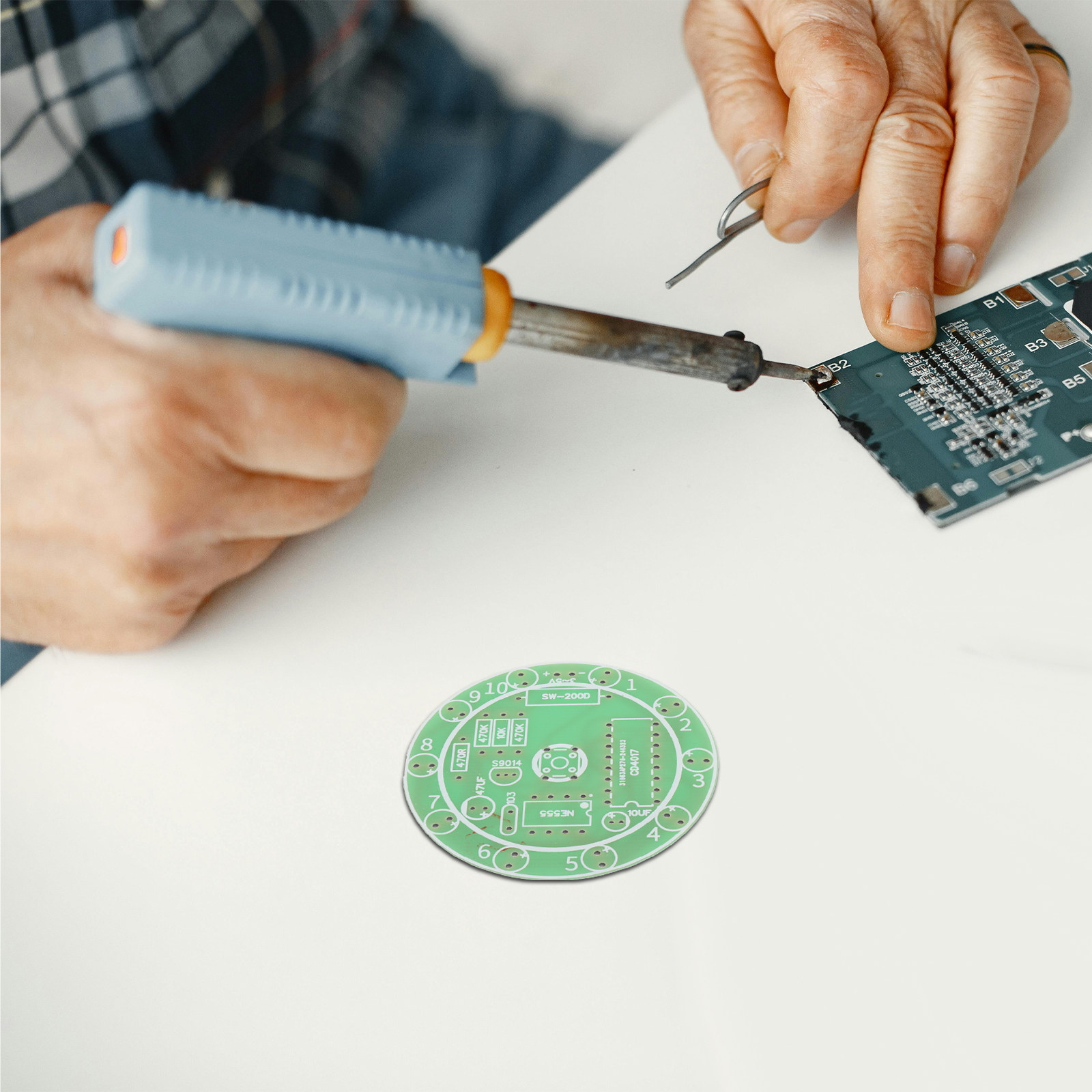 Diy Electronics Projects For Beginners - Paket Latihan Penyolderan untuk Pemula, Papan