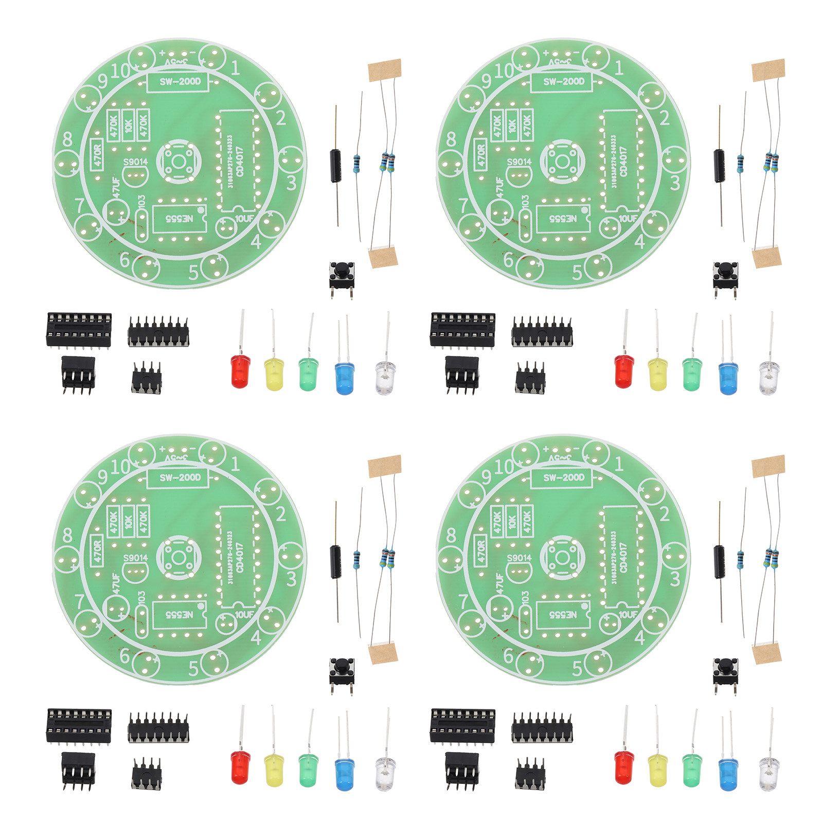 Diy Electronics Projects For Beginners - 4 Set Kit Latihan Pengelasan dengan
