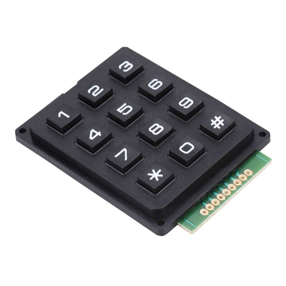 Diy Electronics Uk - Modul Keyboard 12 Tombol Praktis, Matriks