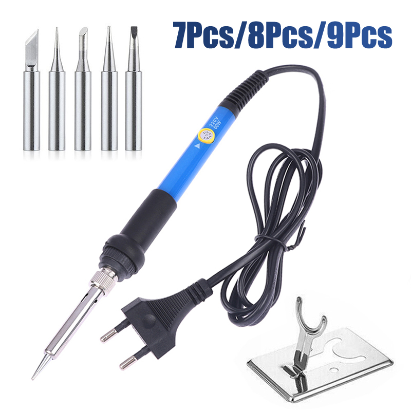 Set Alat Solder 220V 60W denga - Soldering Iron Kit ulasan dan harga
