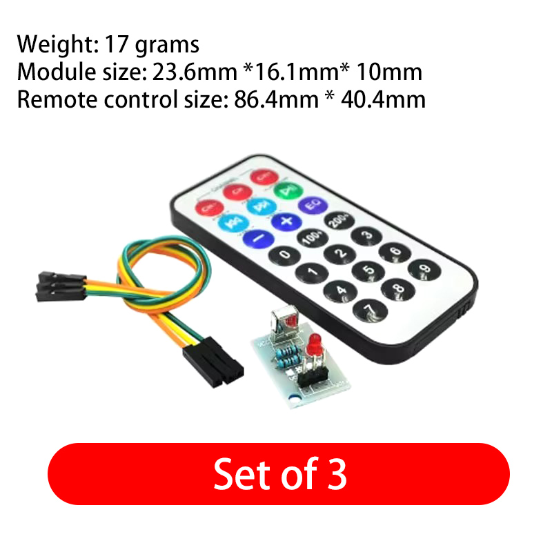Set 3 buah, modul Remote Contr - Ir Infrared Receiver ulasan dan harga