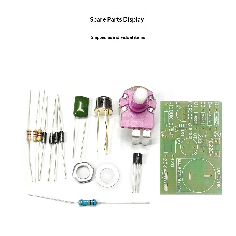Kit sirkuit lampu meja BT33 ya - Diy Electronics Desk ulasan dan harga