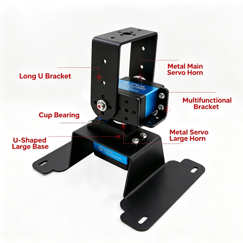 Kit Braket Pan Tilt 2 DOF, Set - Diy Robot Electronics Kit ulasan dan harga