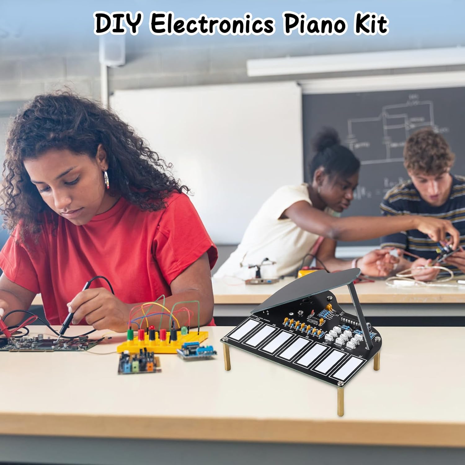 Kit Latihan Penyolderan DIY 7  - Diy Guitar Electronics Kit ulasan dan harga