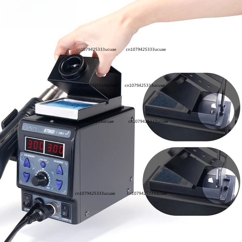 Stasiun Kerja 2-in-1 8786DI ya - Hot Air Rework Station ulasan dan harga