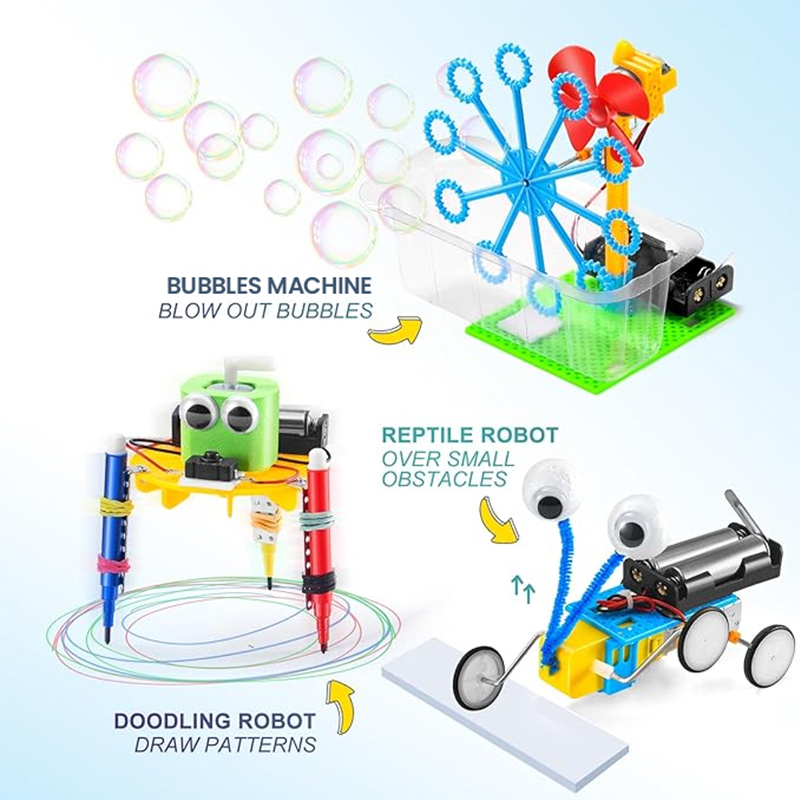 6 Set Kit Robotika Percobaan S - Diy Robot Electronics Kit ulasan dan harga
