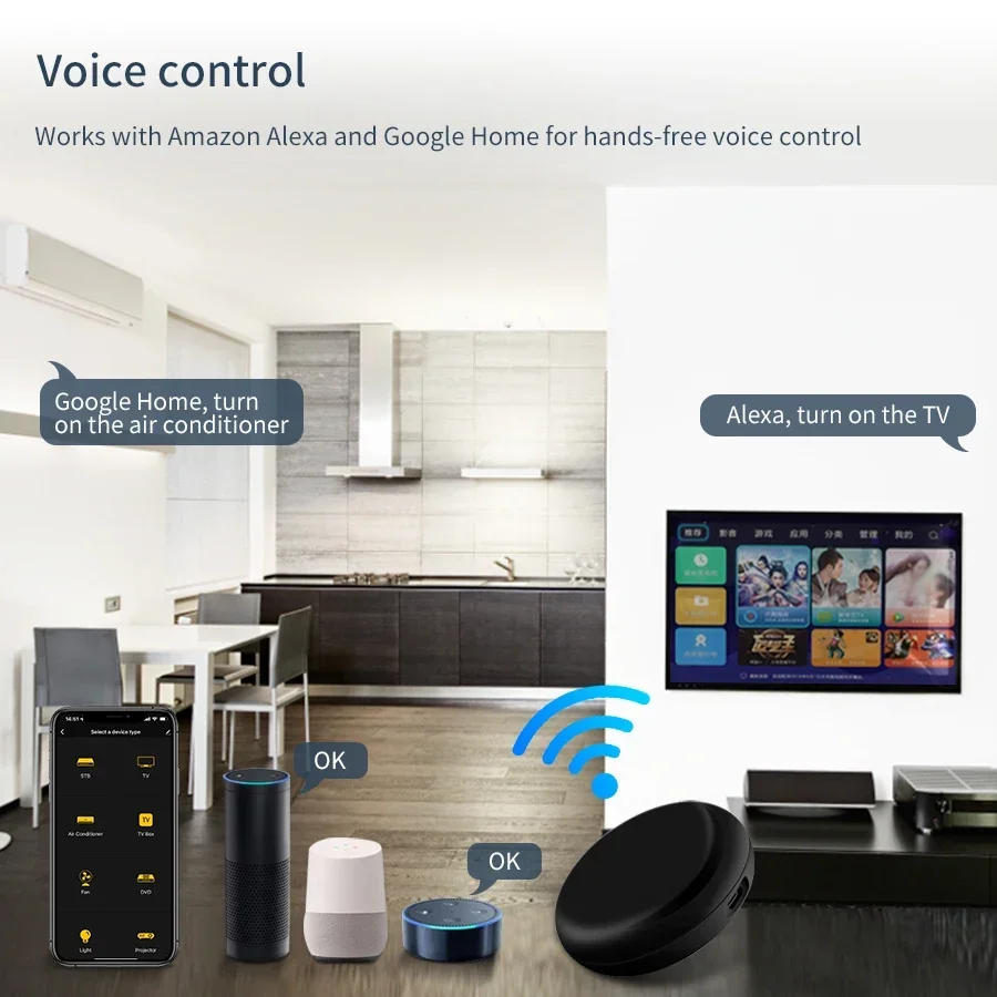 Tuya WiFi Smart Universal IR R - Ir Infrared Receiver ulasan dan harga