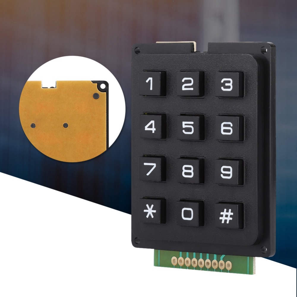 Modul Keyboard 12 Tombol Prakt - Diy Electronics Uk ulasan dan harga
