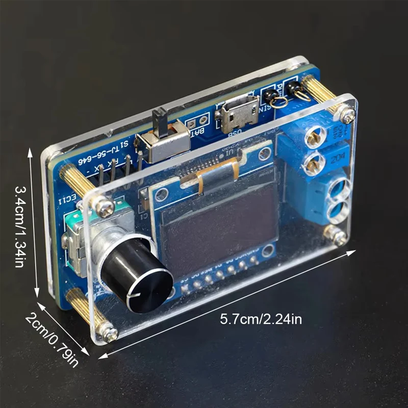 STC8K8A Kit Mikrokontroler DIY - Oscilloscope Dso Mini ulasan dan harga