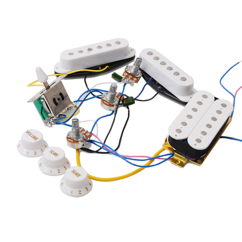 Set Pickup Gitar Elektrik HSS  - Diy Guitar Electronics Kit ulasan dan harga
