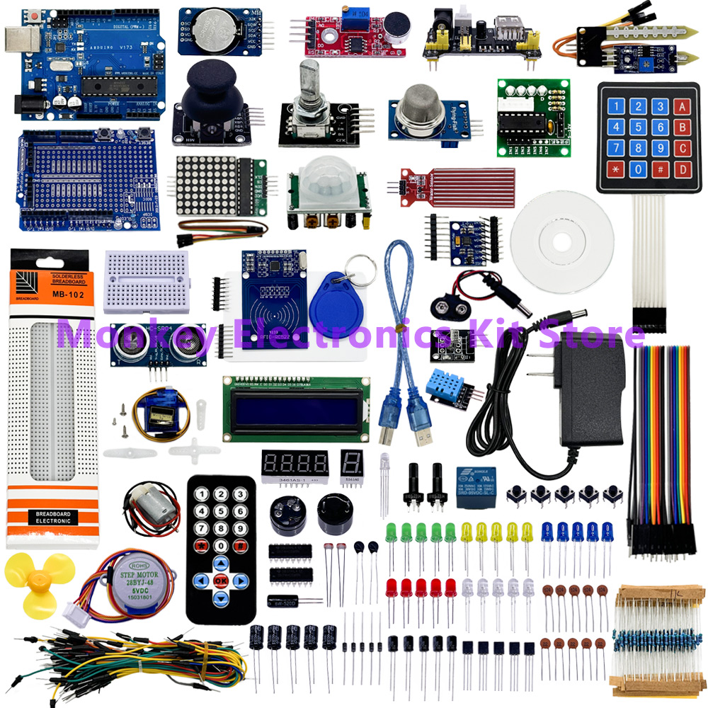 Kit Paling Lengkap untuk Proye - Diy Electronics Projects For Beginners ulasan dan harga