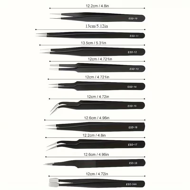 10Pcs Set Pinset Anti-Statik E - Diy Home Electronics Projects ulasan dan harga