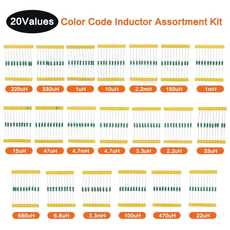 200 Buah Kit Induktor Cincin W - Diy Electronics Com ulasan dan harga