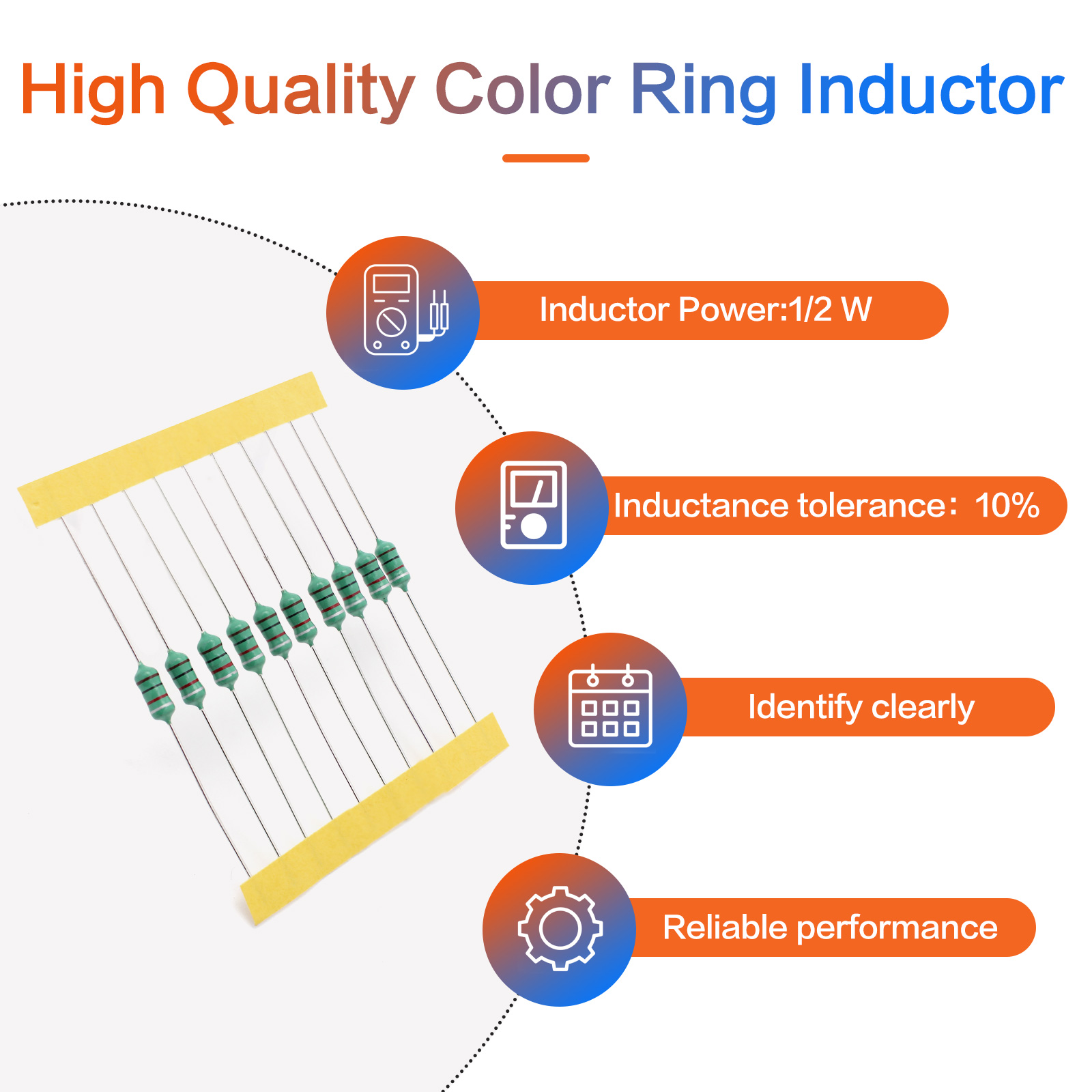 200 Buah Kit Induktor Cincin W - Diy Electronics Com ulasan dan harga