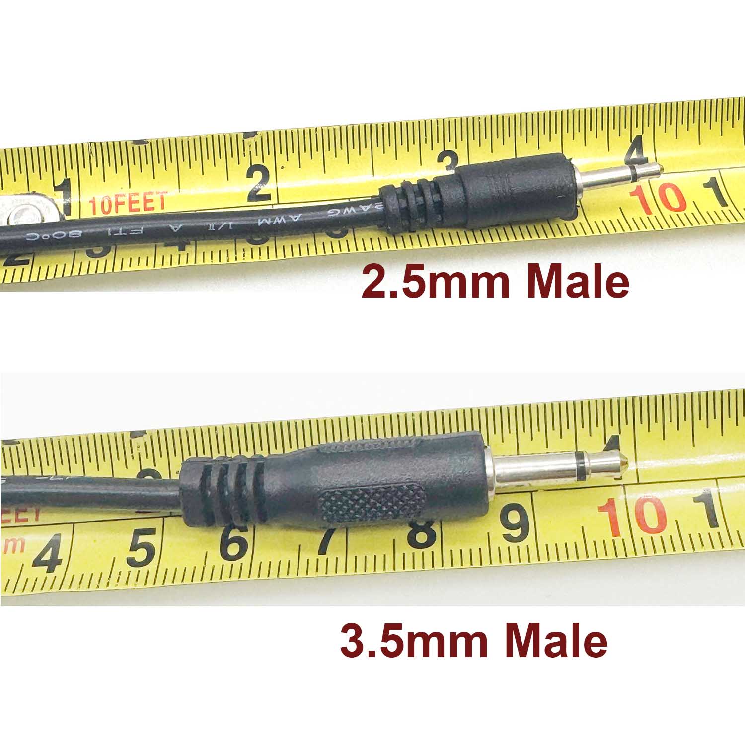 1 buah 2.5mm pria ke 3.5mm Mon - Ir Infrared Receiver ulasan dan harga