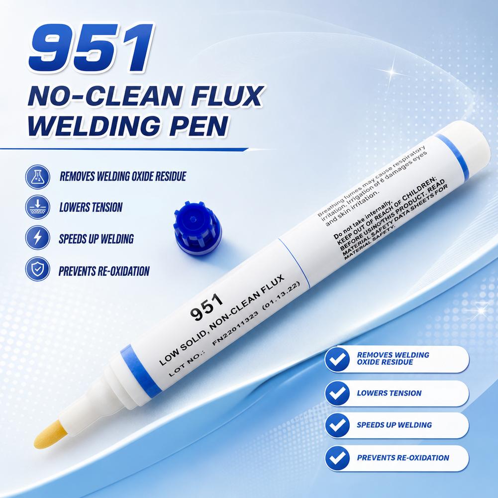 951 No‑Clean Rosin Flux Pen 10 - Flux Pen Electronics ulasan dan harga