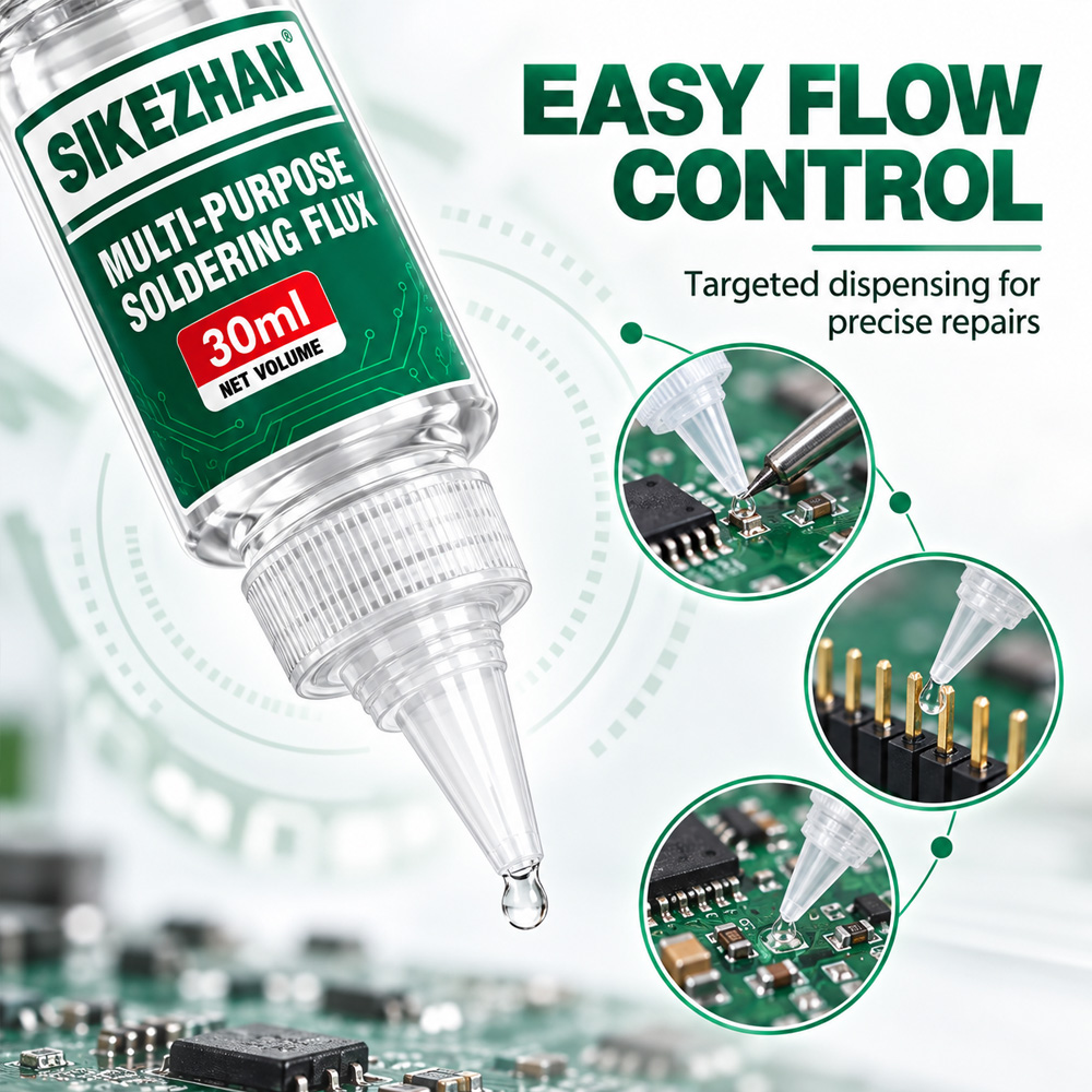 Paket Isi 2, 30 ml, Fluks Sold - Flux Pen Electronics ulasan dan harga
