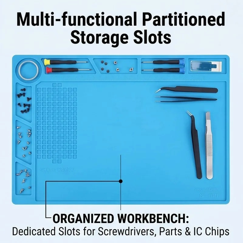 Alas Perbaikan Silikon, Alas I - Diy Soldering Station No Electronics ulasan dan harga