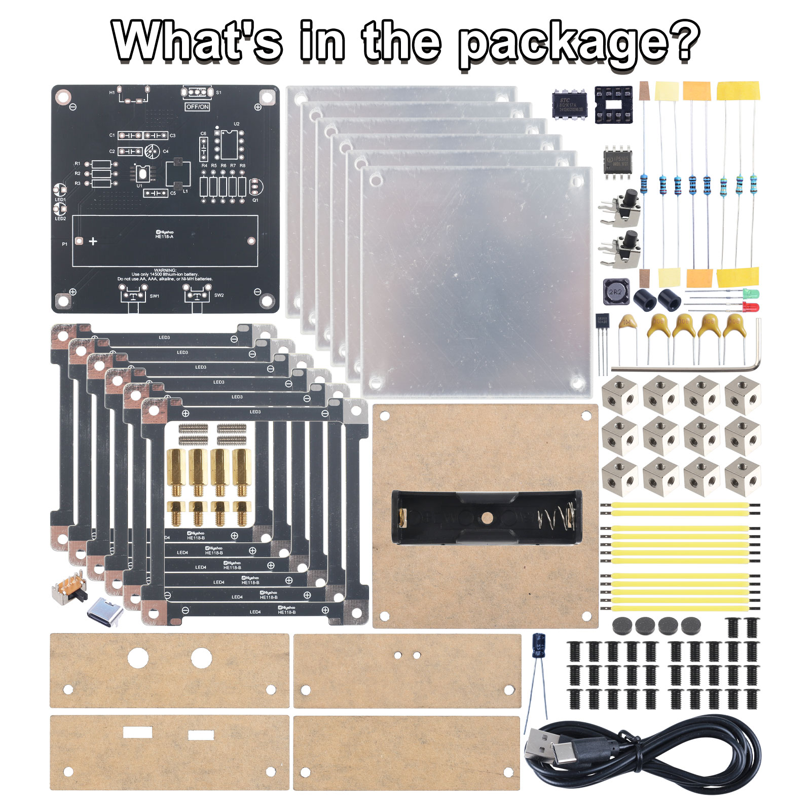 Proyek Penyolderan Lampu Kubus - Diy Electronics Desk ulasan dan harga
