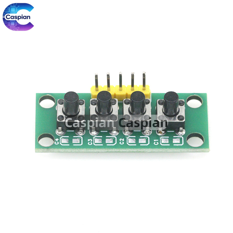 1-10 Buah 1X4 4 Tombol Modul K - Diy Electronics Raspberry Pi ulasan dan harga