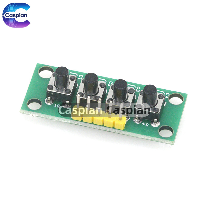 1-10 Buah 1X4 4 Tombol Modul K - Diy Electronics Raspberry Pi ulasan dan harga