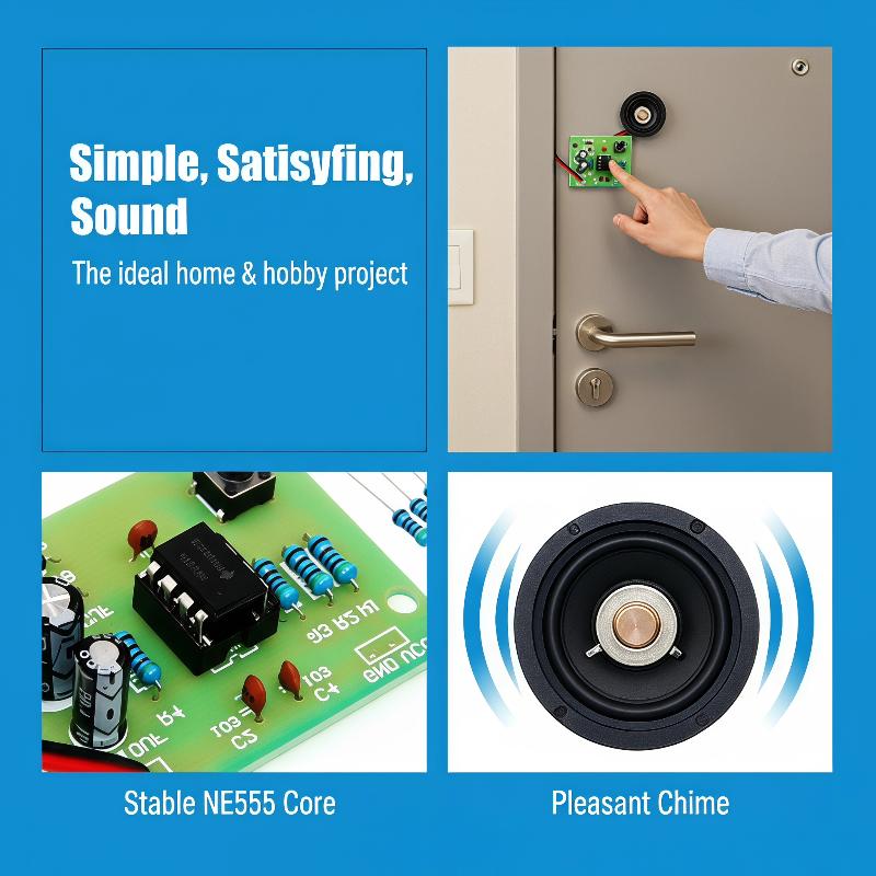 Kit Praktik Penyolderan Bel Pi - Diy Home Electronics Projects ulasan dan harga