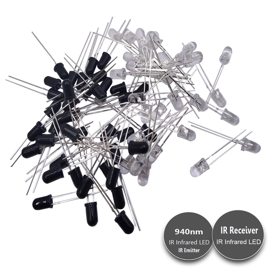 DIP 3Mm 5Mm IR LED Diode Peman - Ir Infrared Receiver ulasan dan harga