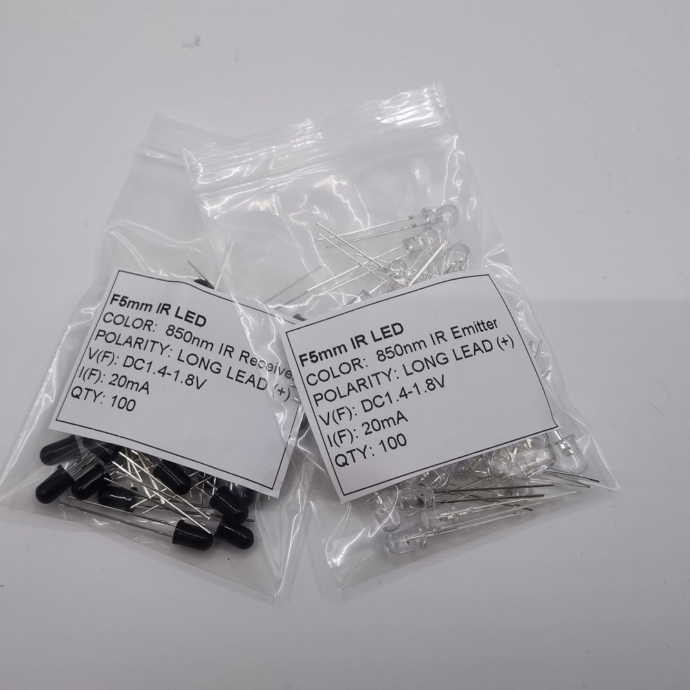 DIP 3Mm 5Mm IR LED Diode Peman - Ir Infrared Receiver ulasan dan harga