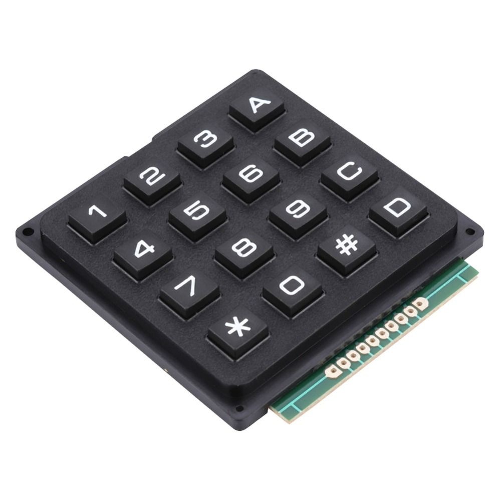 Keypad Numerik 4x4 Praktis 16  - Diy Electronics Uk ulasan dan harga