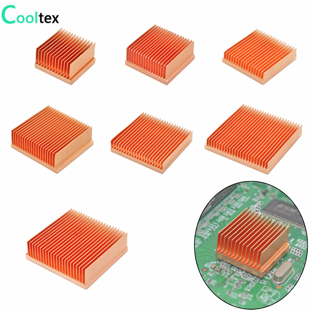 Radiator penyerap panas tembag - Diy Electronics Raspberry Pi ulasan dan harga