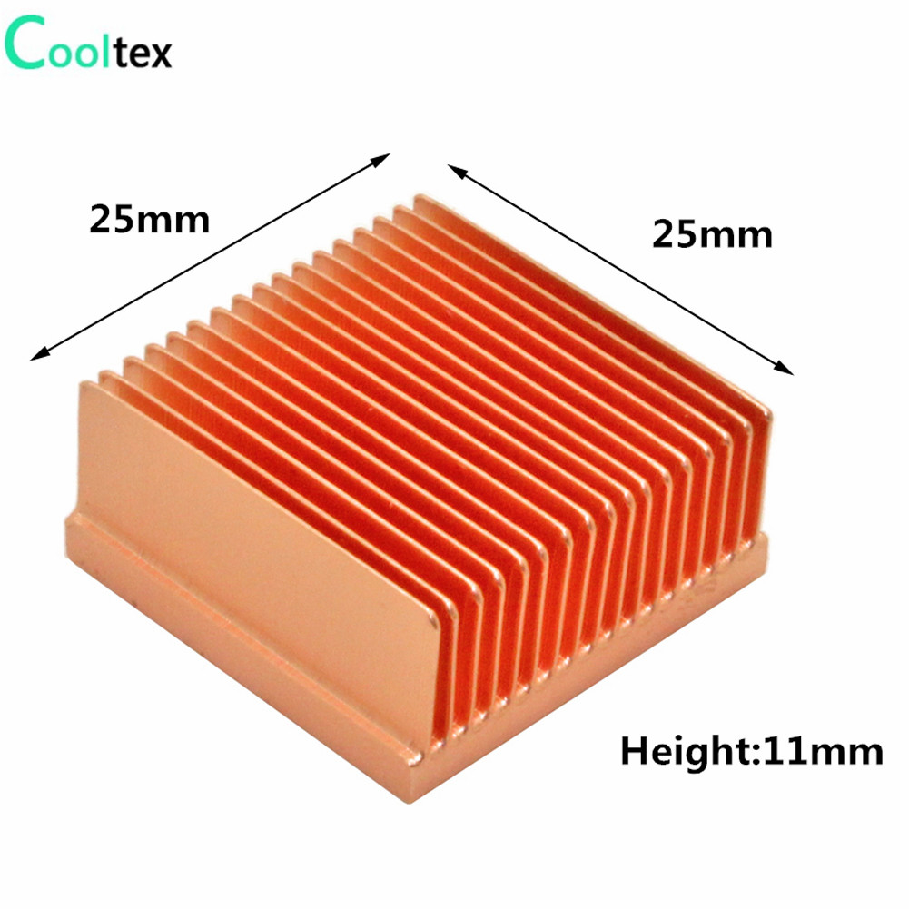 Radiator penyerap panas tembag - Diy Electronics Raspberry Pi ulasan dan harga