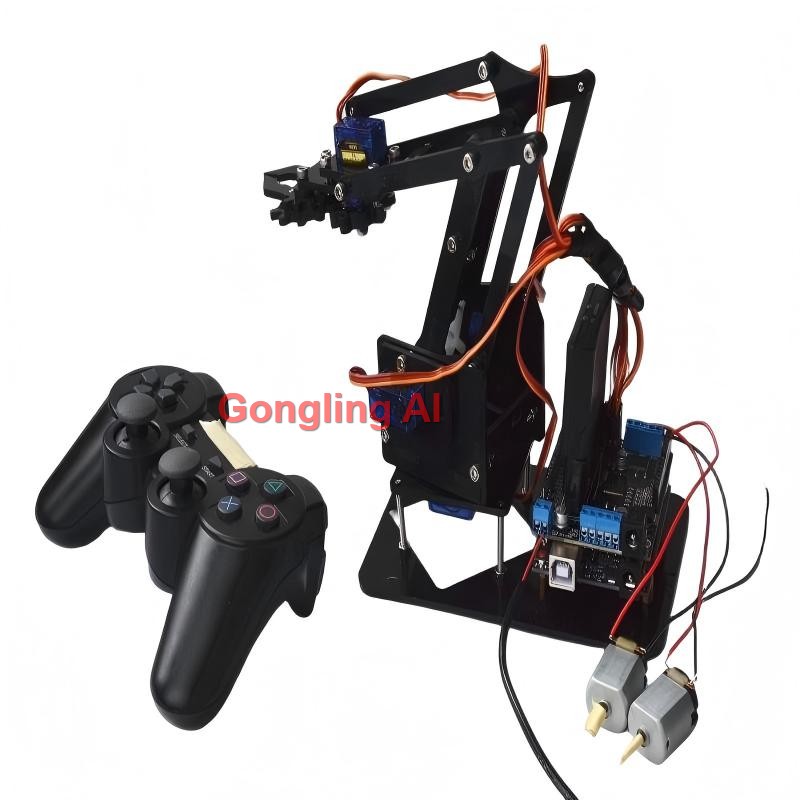 Kit Lengan Robot STEM 4 DOF Se - Diy Robot Electronics Kit ulasan dan harga