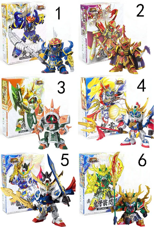 Tokoh Aksi Anime Tiga Kerajaan - Diy Robot Electronics Kit ulasan dan harga