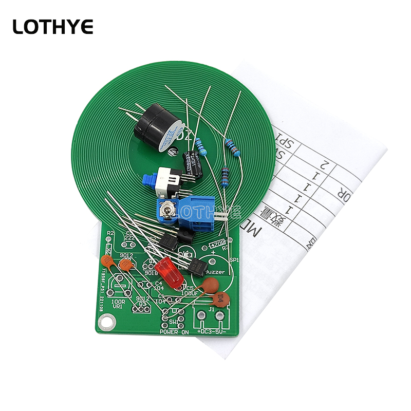 DC 3V-5V Kit Detektor Logam DI - Diy Home Electronics Projects ulasan dan harga