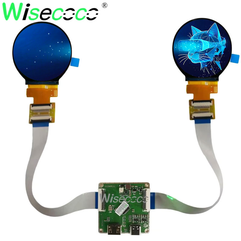Layar Bulat IPS Ganda 2.1 Inci - Diy Electronics Raspberry Pi ulasan dan harga