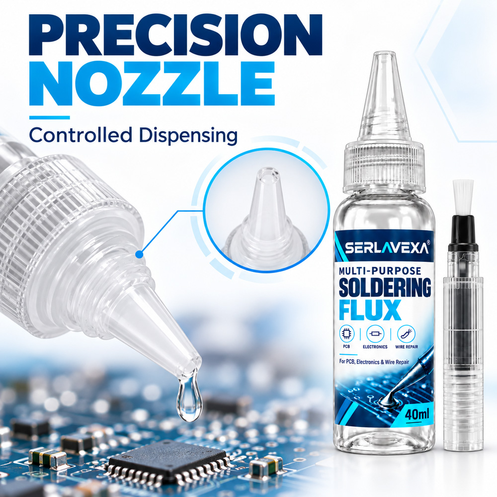 SERLAVEXA 2x40ml, Kit Fluks Pe - Flux Pen Electronics ulasan dan harga