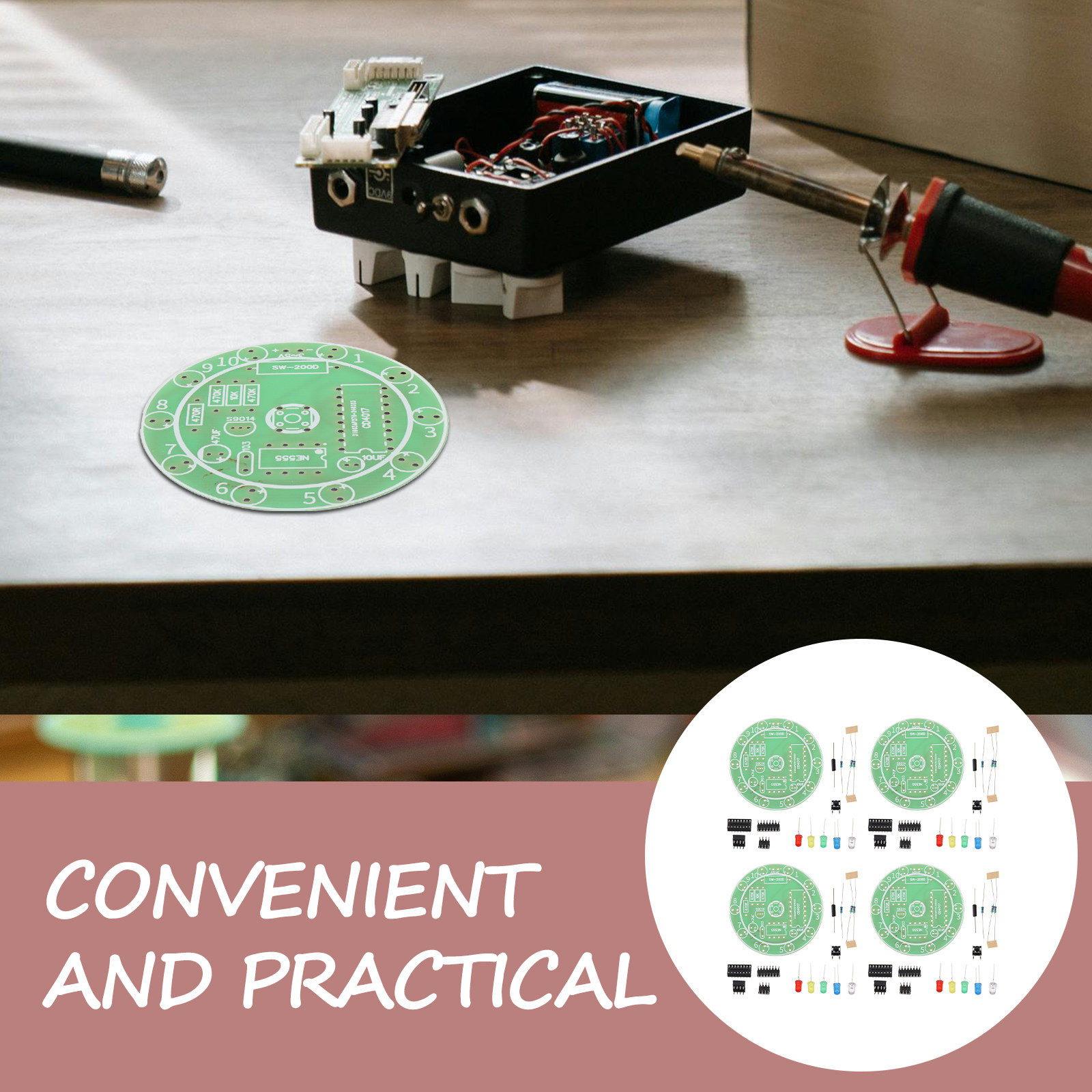 Paket Latihan Penyolderan untu - Diy Electronics Projects For Beginners ulasan dan harga
