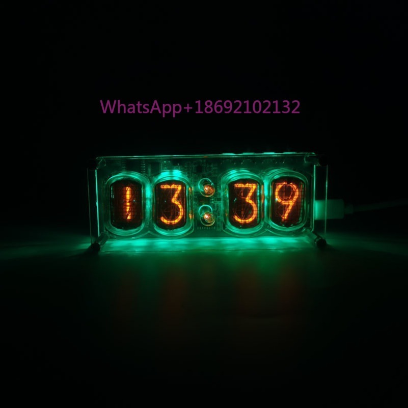 Jam Glow Clock DIY In12, Jam T - Diy Electronics Desk ulasan dan harga