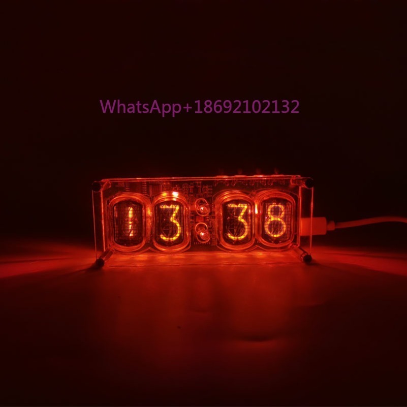 Jam Glow Clock DIY In12, Jam T - Diy Electronics Desk ulasan dan harga