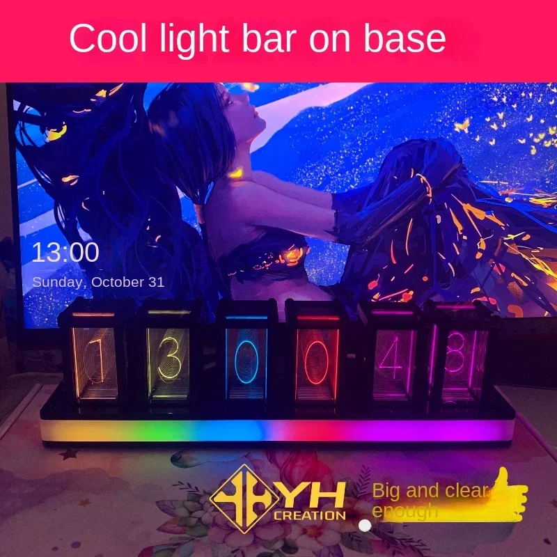 Jam Meja Led Digital Desktop s - Diy Electronics Desk ulasan dan harga