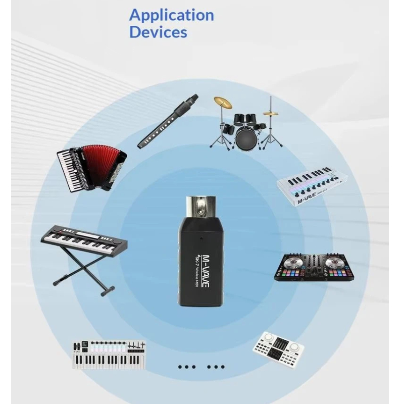 Adaptor Midi Nirkabel M Vave S - Diy Electronics Workshop ulasan dan harga