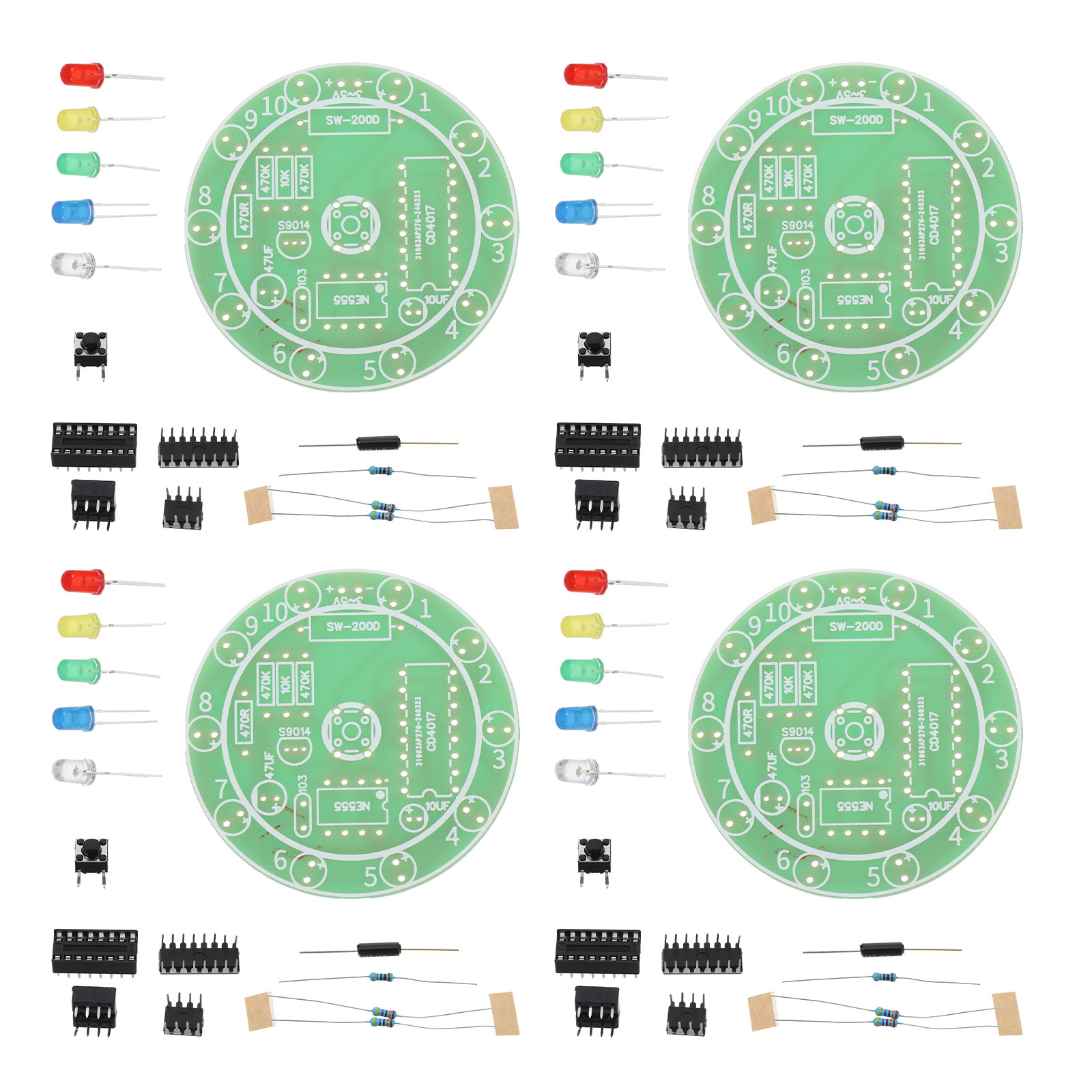 4 Set Kit Latihan Pengelasan d - Diy Electronics Projects For Beginners ulasan dan harga